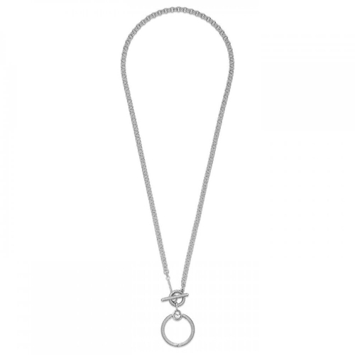 Pandora PANDORA Moments O Pendant T-bar Necklace 391157C00-50 1