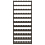 VidaXL (black, 77 bottle) vidaXL Wine Rack Wine Shelf Bottle Holder Wine Drinking Rack Solid Wood Pine 3