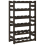 VidaXL (black, 30 bottle) vidaXL Wine Rack Wine Shelf Bottle Holder Wine Drinking Rack Solid Wood Pine 5