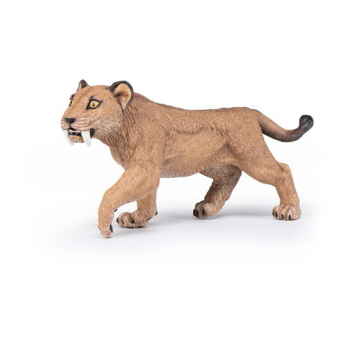 Prehistorische figuur: jonge Smilodon