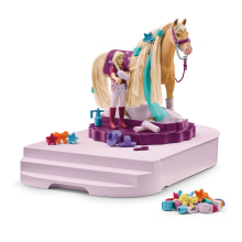 SCHLEICH Horse Club Sofia's Beauties Grooming Station Toy Playset - 42617