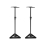 Casart Adjustable Studio Monitor Stands Pair Studio Speaker Stands W/ Triangular Metal Base 4