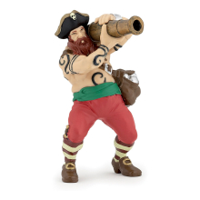 PAPO Pirates and Corsairs Pirate with Cannon Toy Figure - 39439