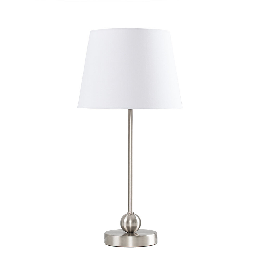 Theydon Silver Floor Lamp