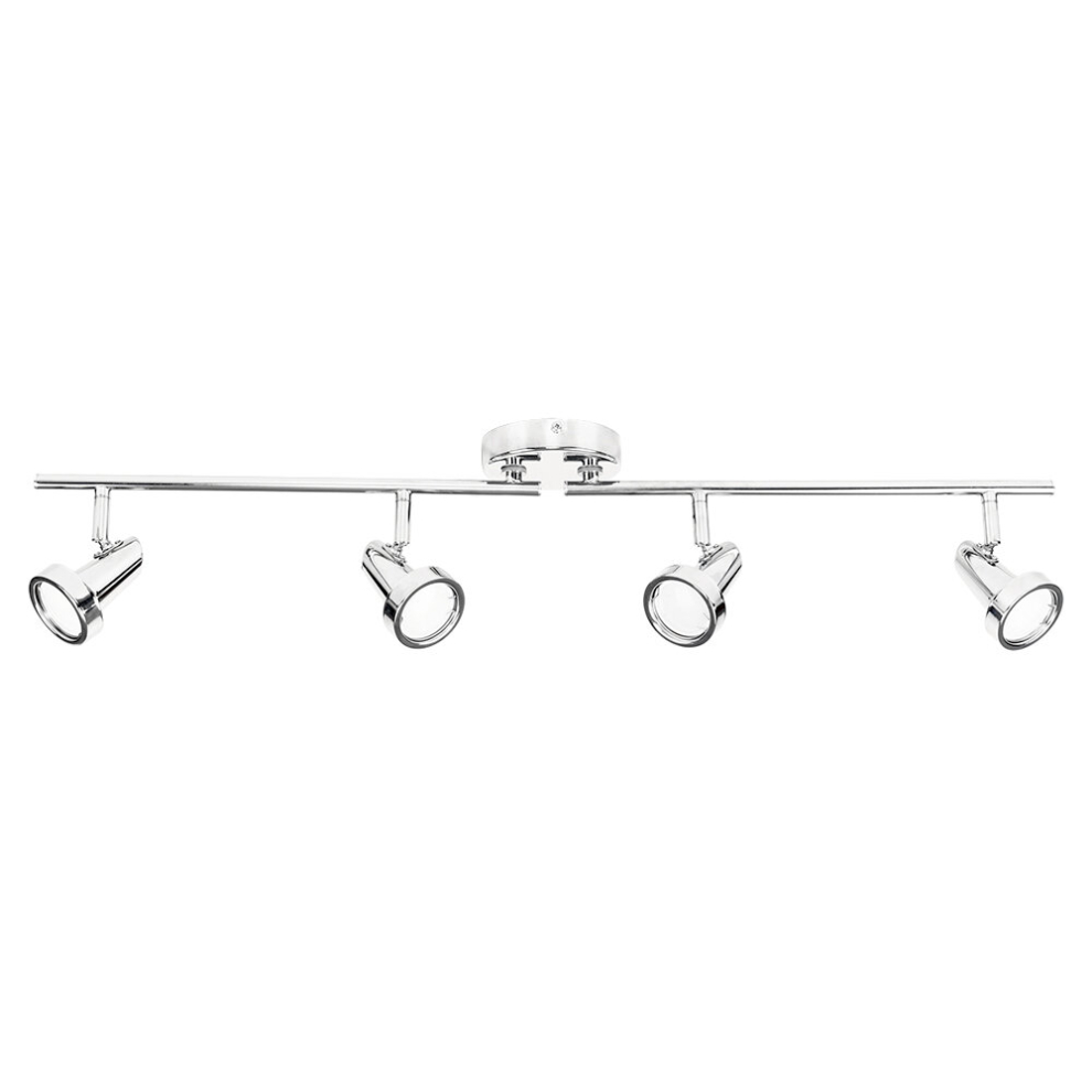 Energy Saving 4 Way Ceiling Spotlight in Chrome