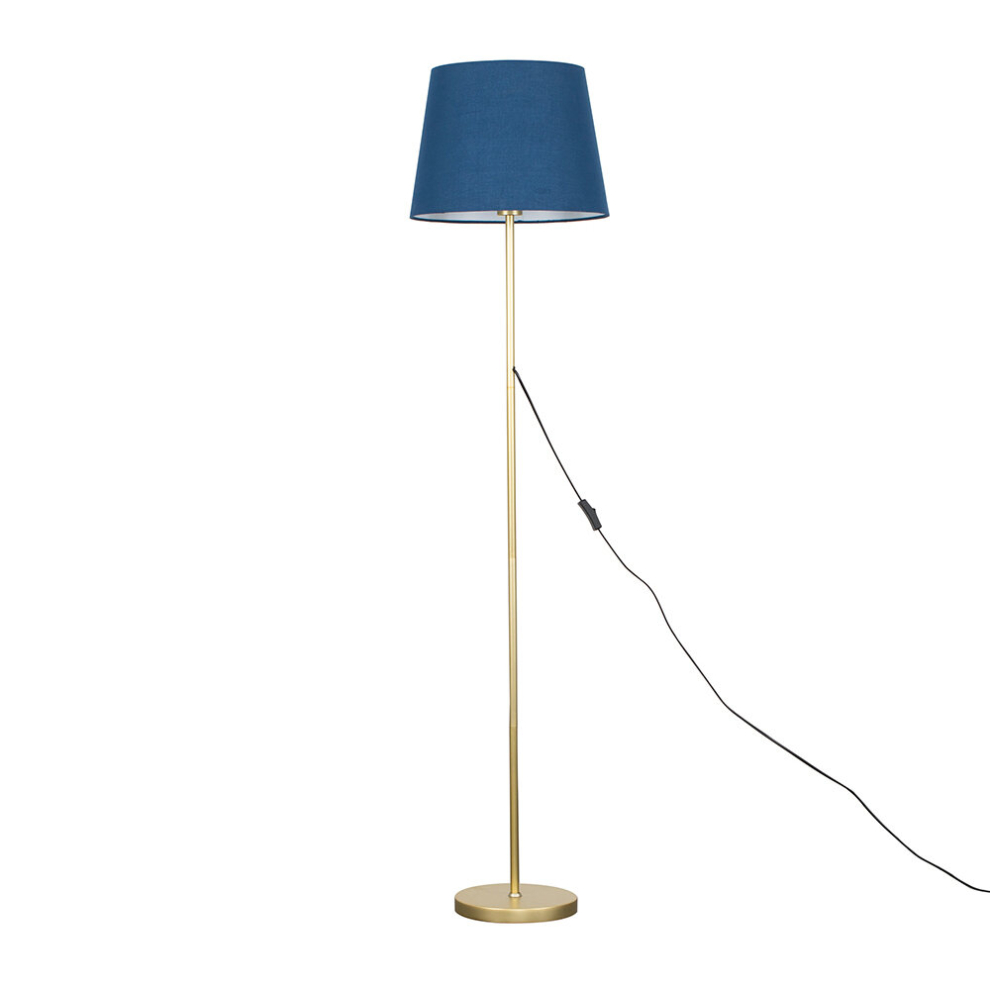 Charlie Modern Stem Gold Floor Lamp