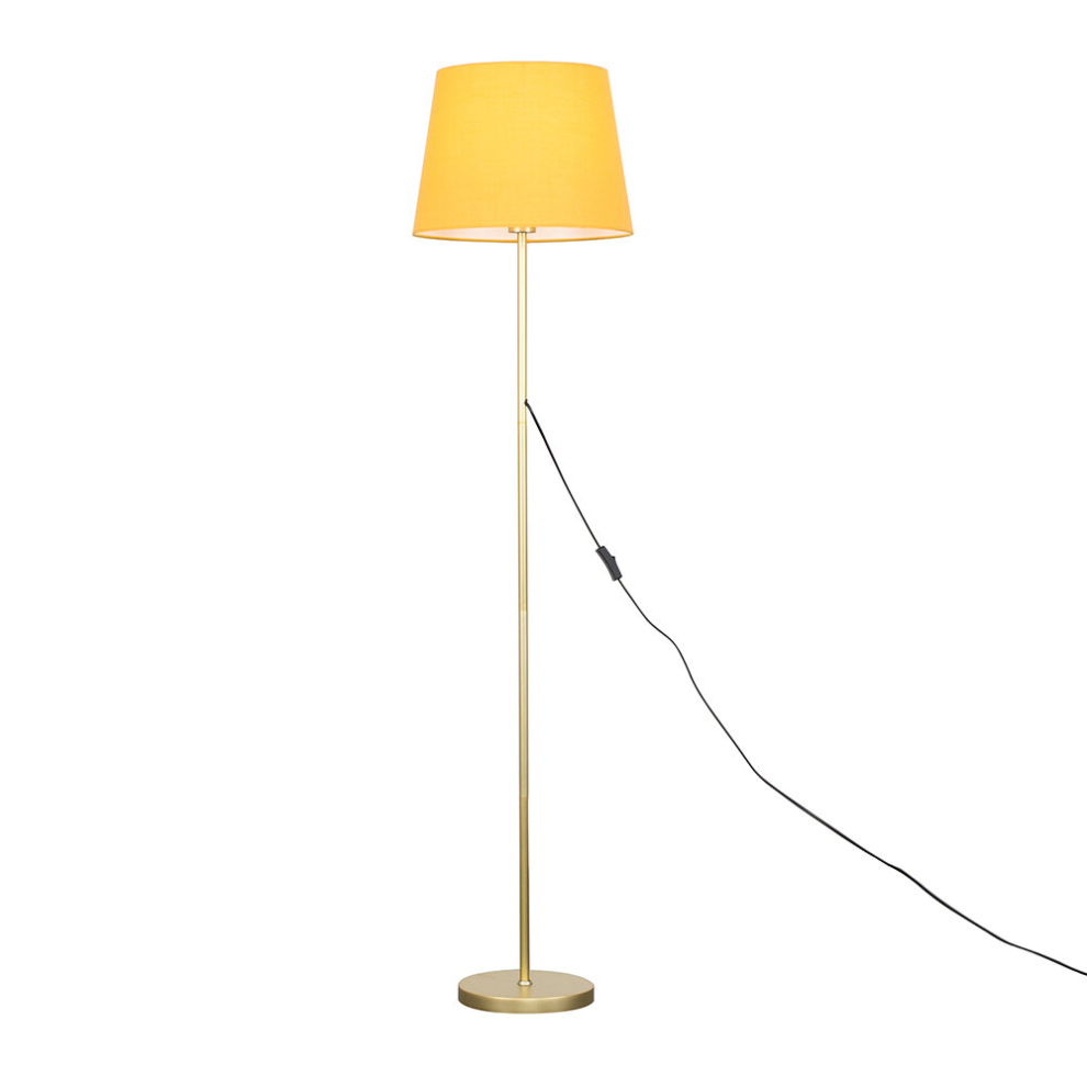 Gold Floor Lamp