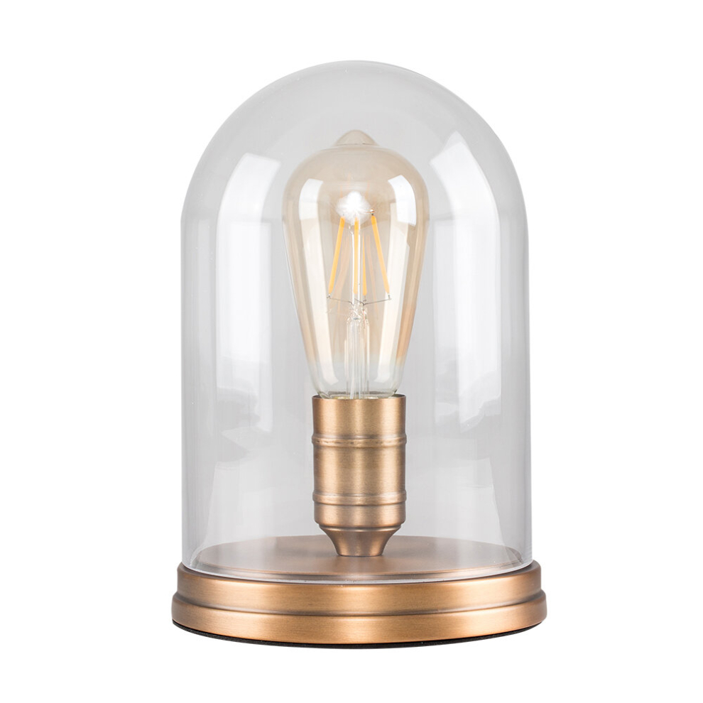 Edison Industrial Gold Table Lamp