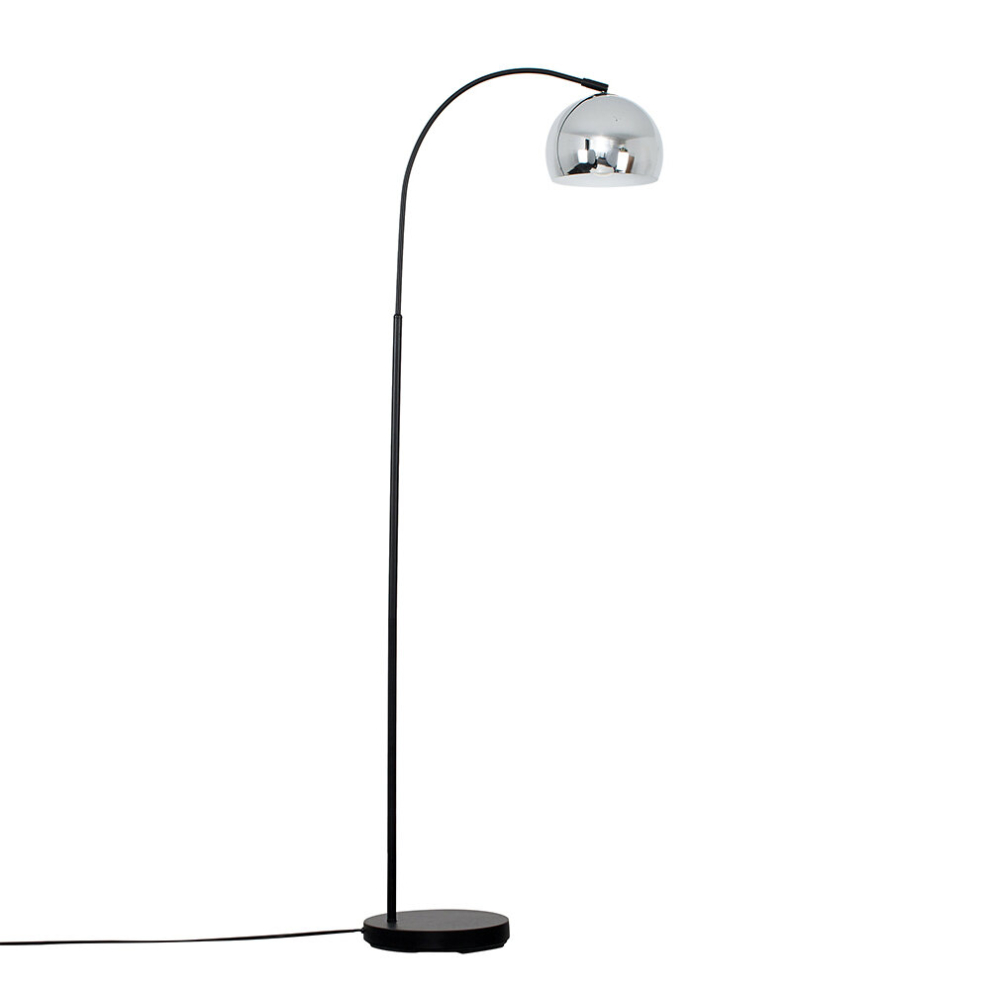 Curva Black Floor Lamp