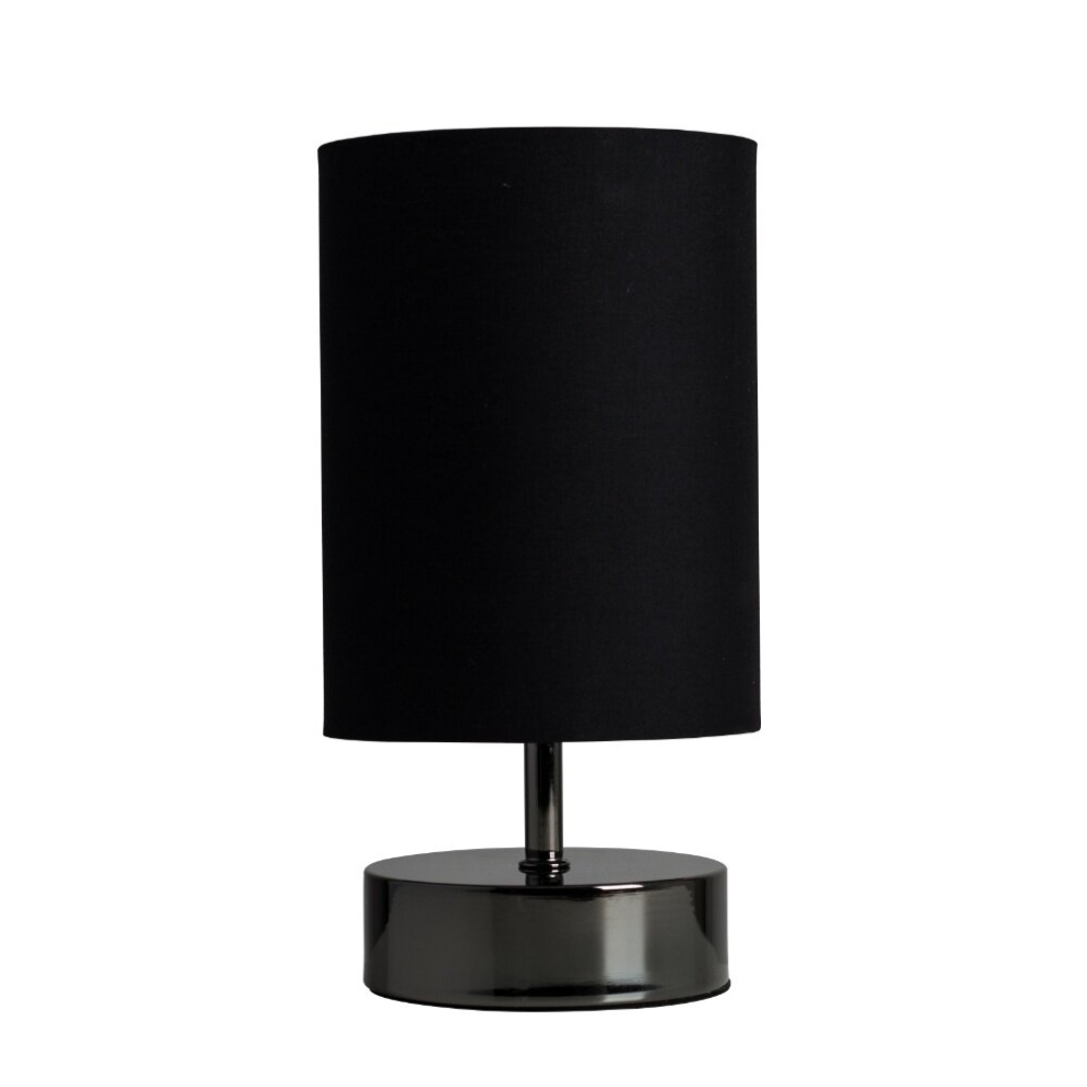 Malin Black Table LampTouch On/Off Dimmable