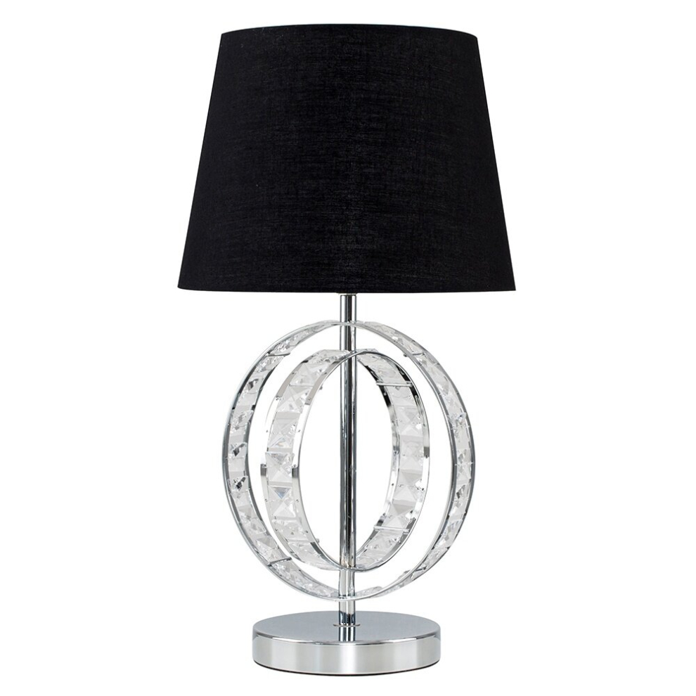 Silver Table Lamp