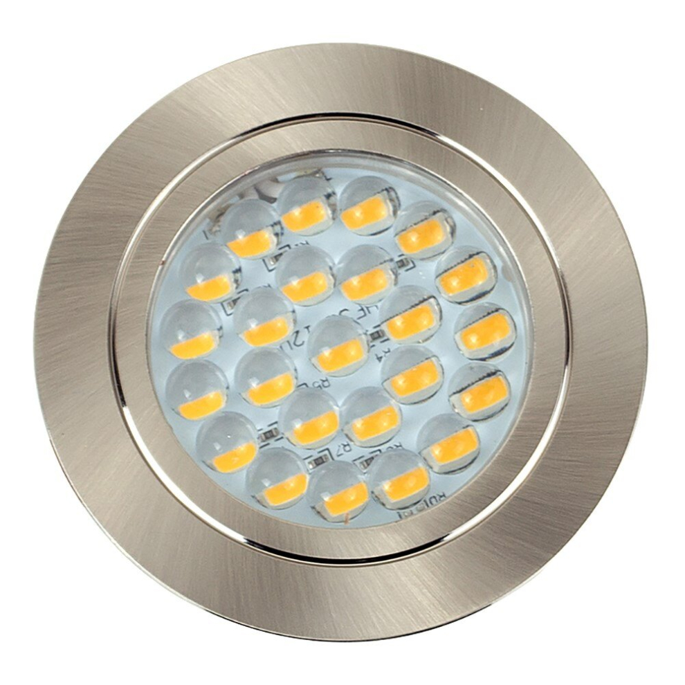 Voyager Brushed Chrome Ceiling Downlight