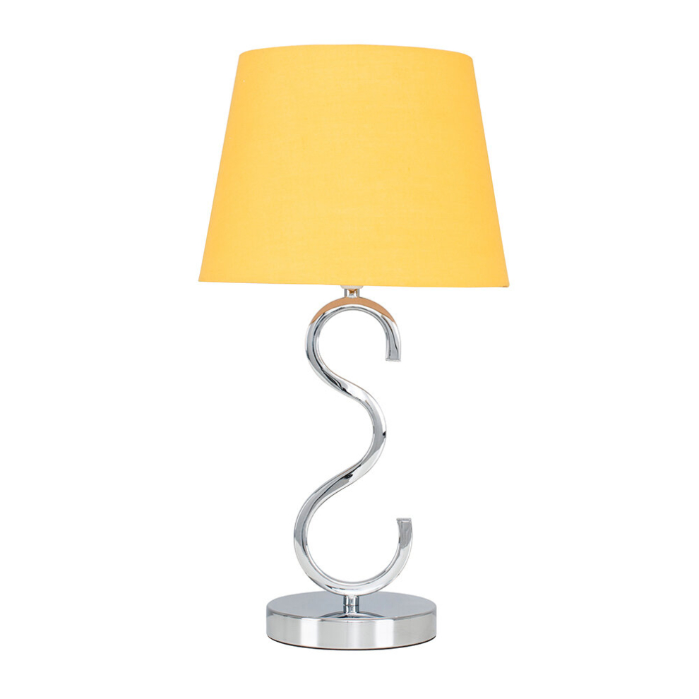 Cabonna Silver Table Lamp Dimmable