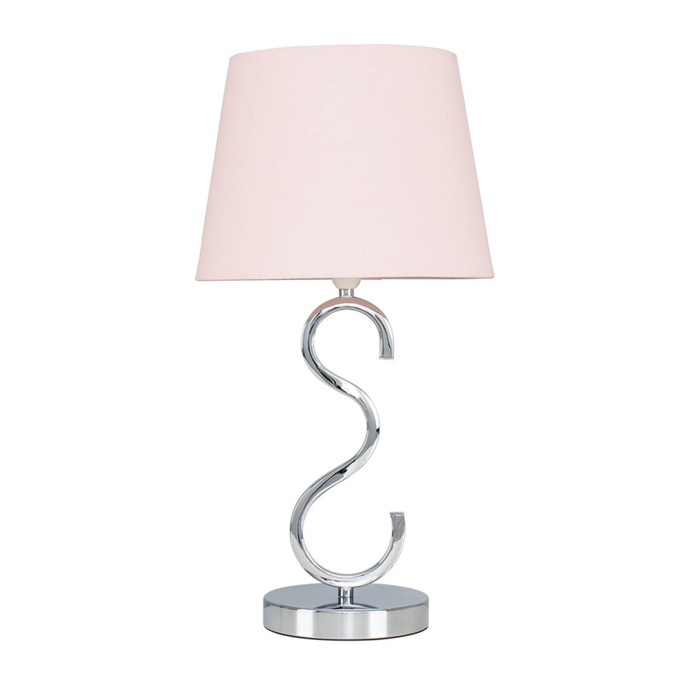 Cabonna Silver Table Lamp Dimmable