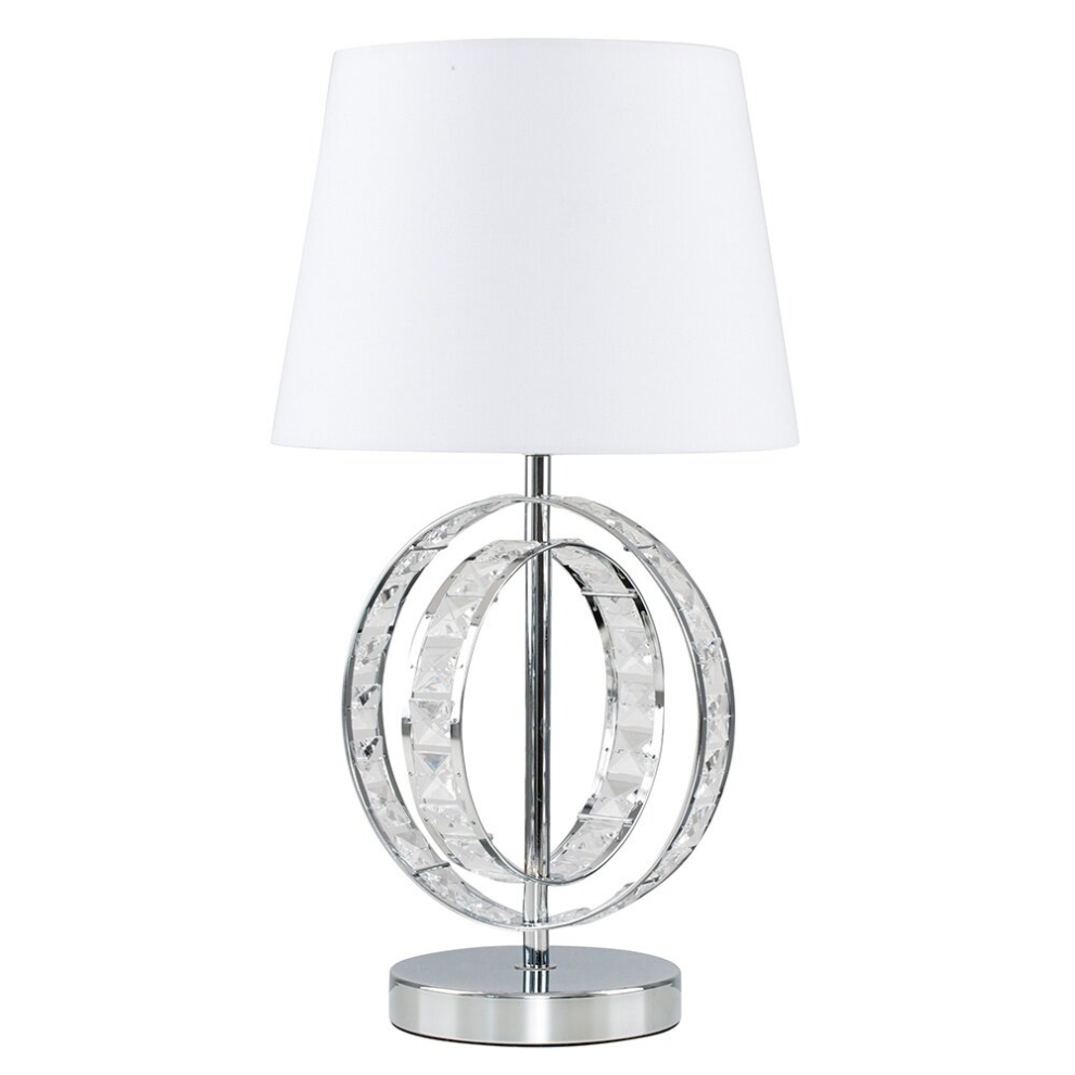 Silver Table Lamp