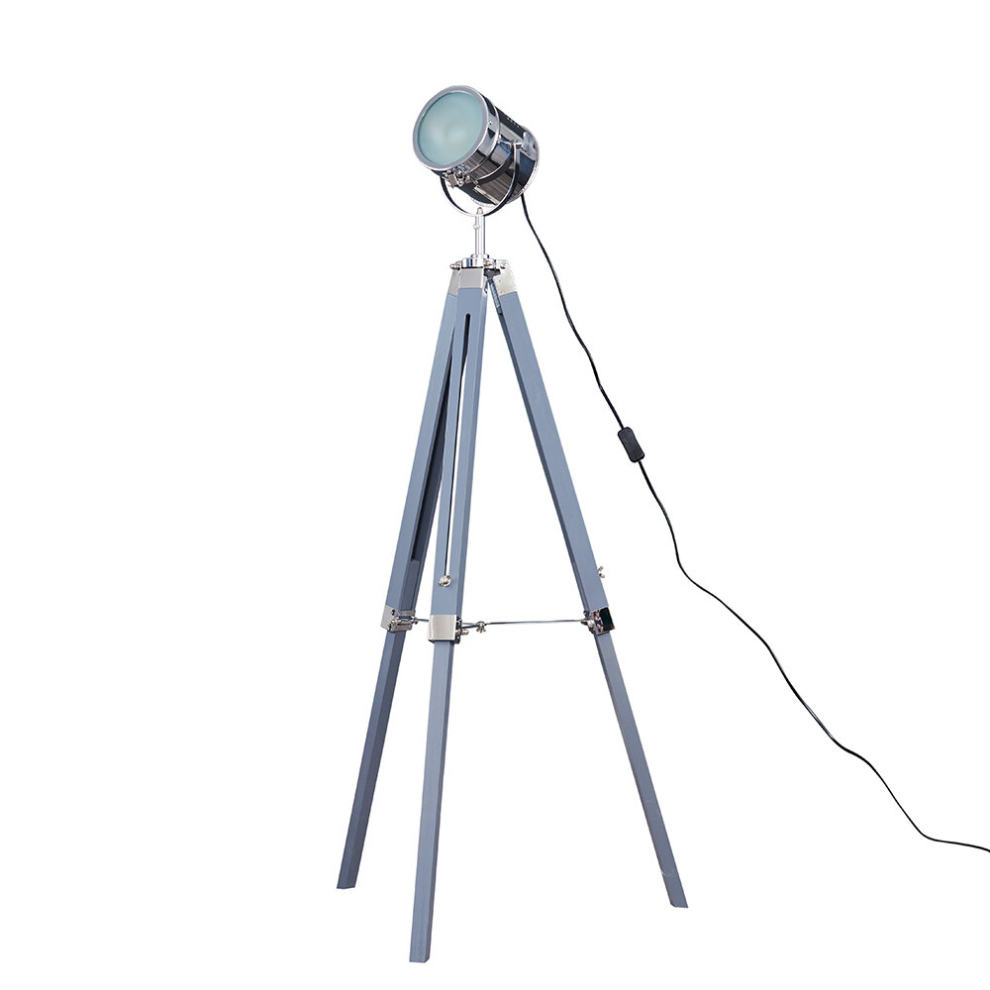 Starboard Grey Floor Lamp