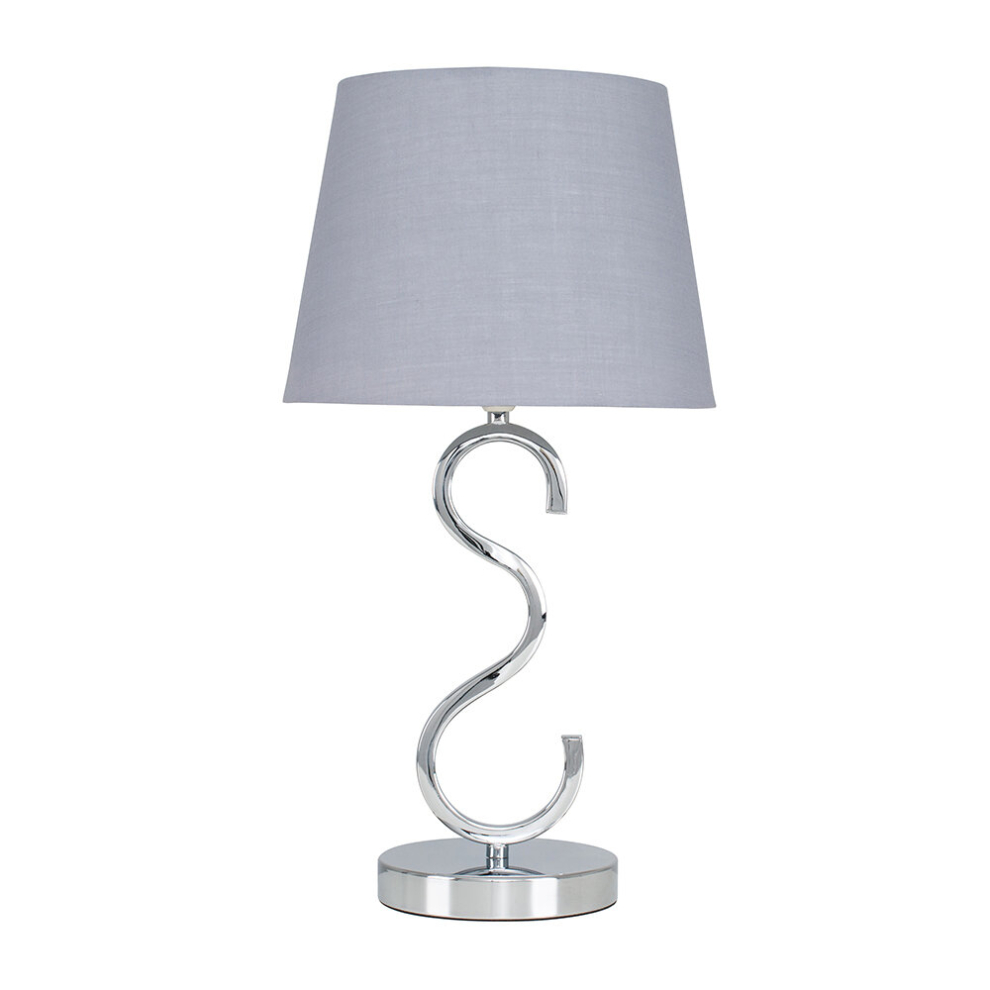 Cabonna Silver Table Lamp Dimmable