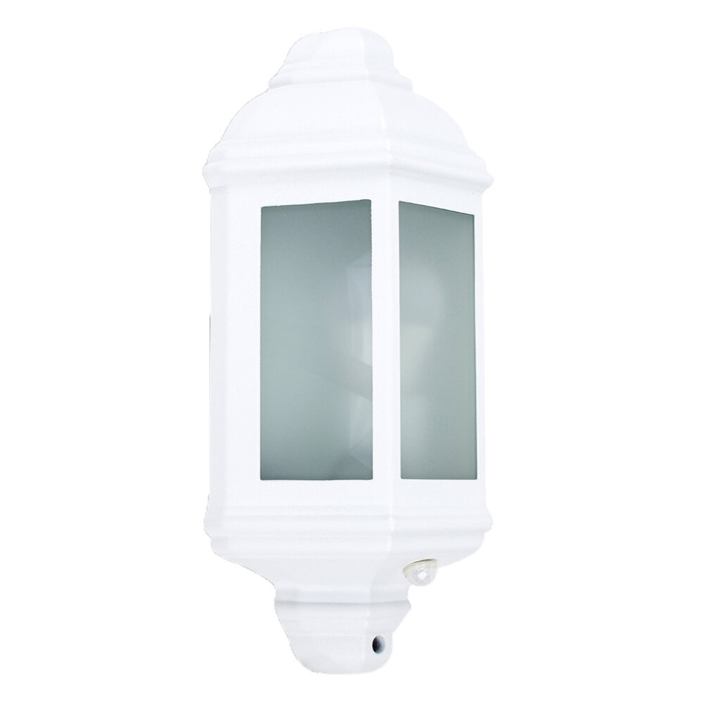 Kayleigh White Outdoor Wall Lantern