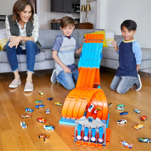 Hot Wheels Hot Wheels Track Builder System Cars Crate Raceway Stunt Loops Playset 2