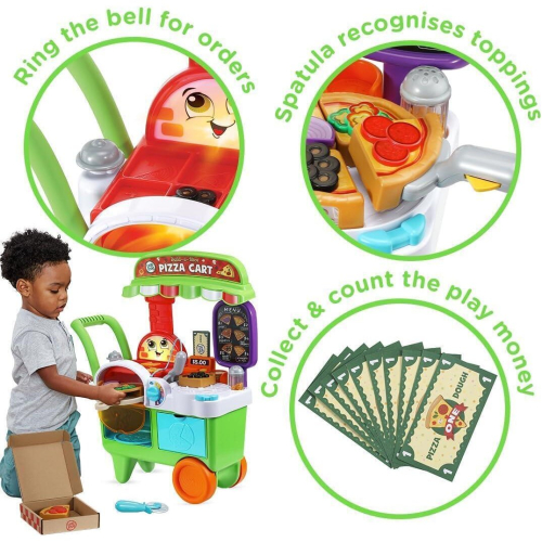 LeapFrog LeapFrog Build-a-Slice Pizza Cart 1