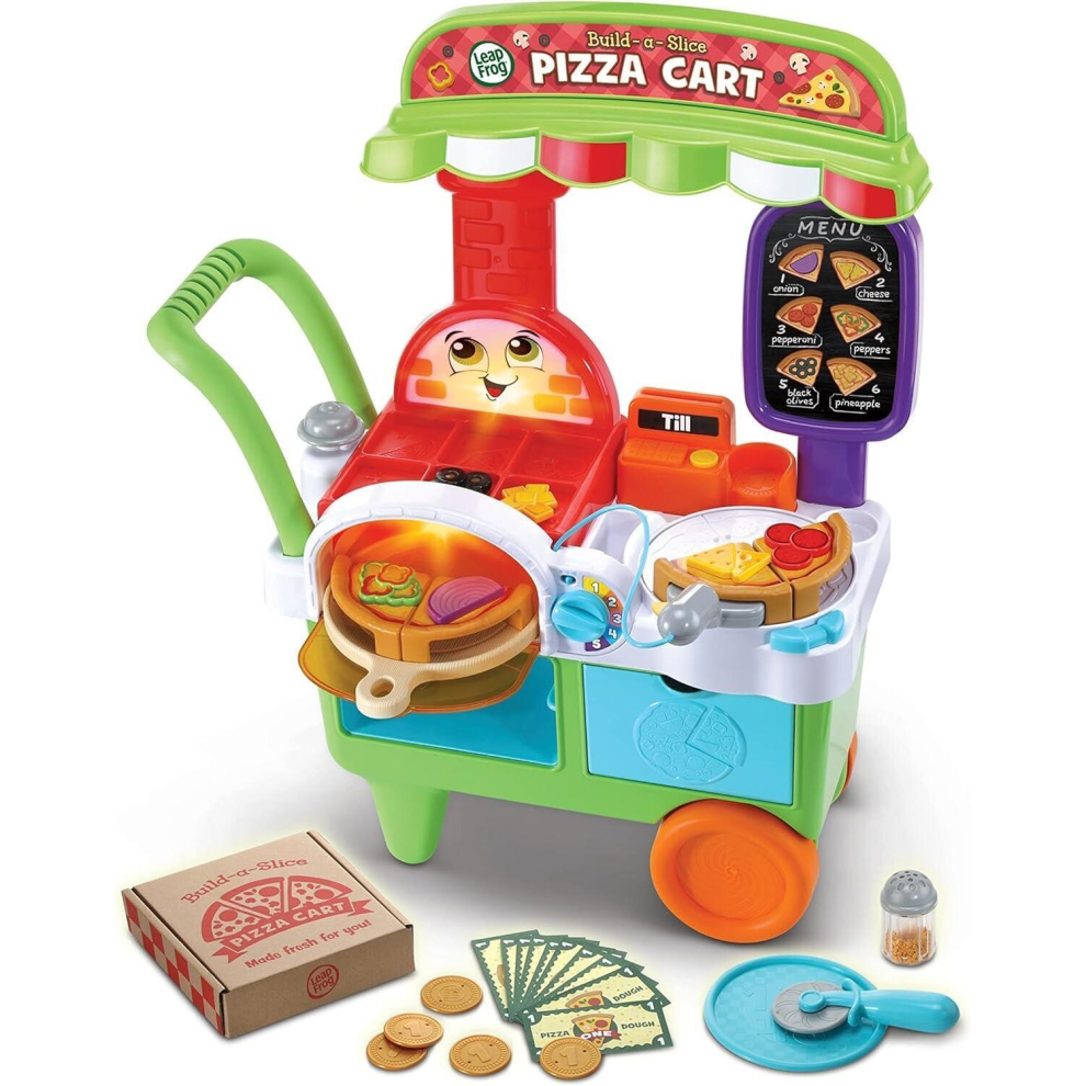 LeapFrog Build-a-Slice Pizza Cart 