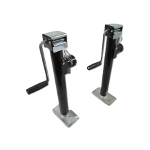 Side Winding Trailer Jack Leg 2000KG X2 (Telescopic Prop Stand 2T)