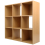 Charles Jacobs (No Drawers) Charles Jacobs Oak 9 Cube Open Book Shelf Storage 6