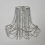 Litecraft Light Shade Beaded Easy Fit Ceiling Lampshade - Smoke Tint 4