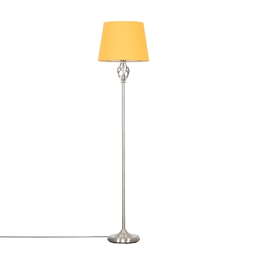 Memphis Silver Floor Lamp