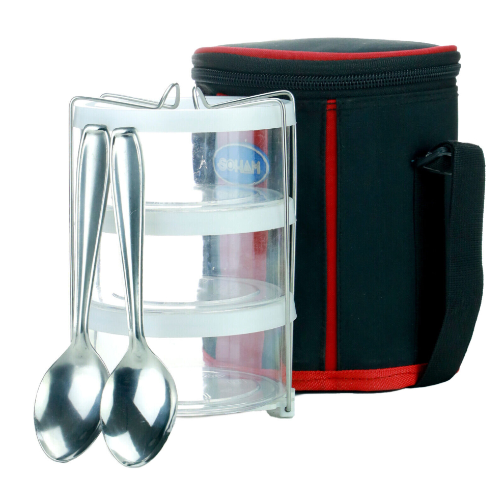 (Lunch Bag Adults Children Kids Tiffin Stackable Picnic School Food Storage Box) Lunch Bag Adults Children Kids Tiffin Stackable Picnic School Food Storage Box