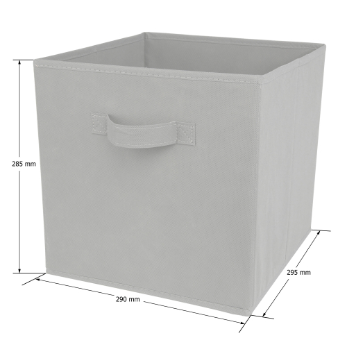 Charles Jacobs (3 Grey Drawers) Charles Jacobs Oak 9 Cube Open Book Shelf Storage 2