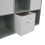 Charles Jacobs (3 White Drawers) Charles Jacobs Grey 9 Cube Open Book Shelf Storage 8