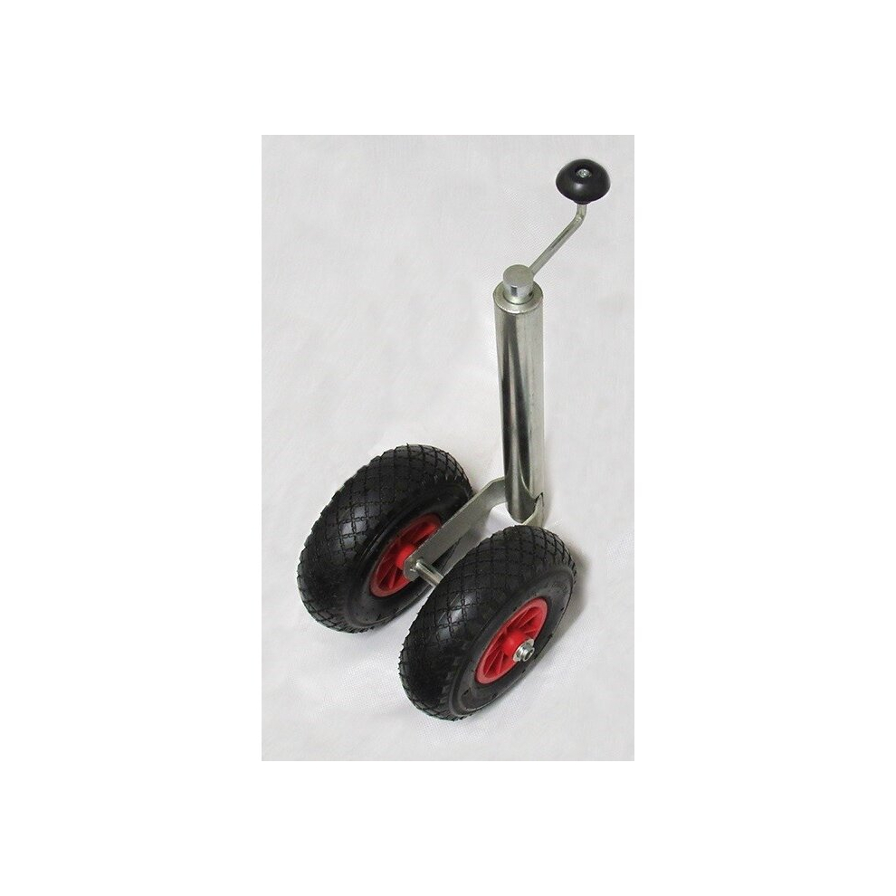 Heavy Duty Caravan Jockey Wheel 48Mm (Double Trailer Wind Up Handle) 600988535831