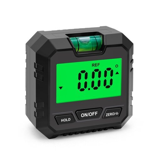 Level Box Gauge Digital LCD Protractor Magnetic Inclinometer Angle Finder