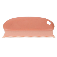 (Peach) Reusable Pet Dog Cat Hair Remover Carpet Brush Sofa Clothes Bed Lint Cleaning