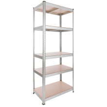 AREBOS Heavy Duty Shelving | Basement Shelving Storage| Boltless Shelving 180x75x45cm