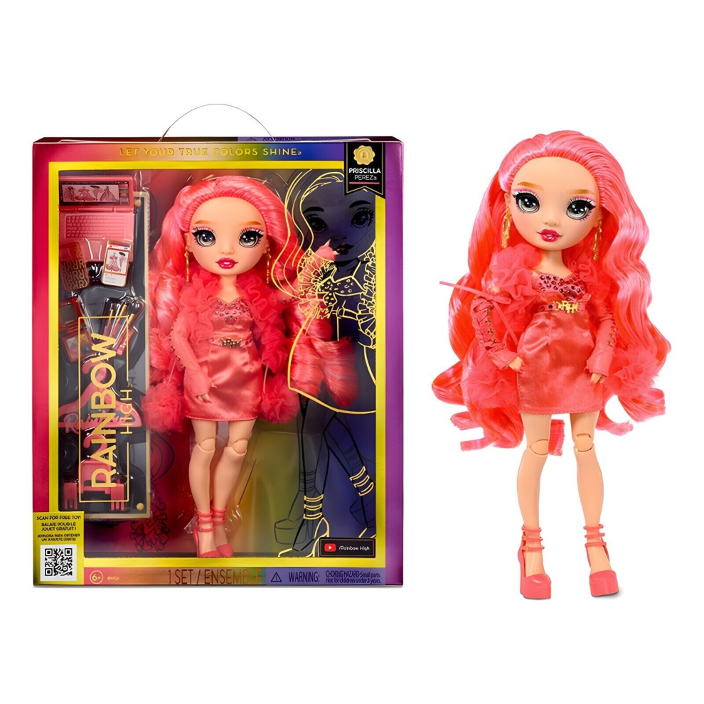 Rainbow High Fashion Doll Series 5 - Priscilla Perez (Pink)