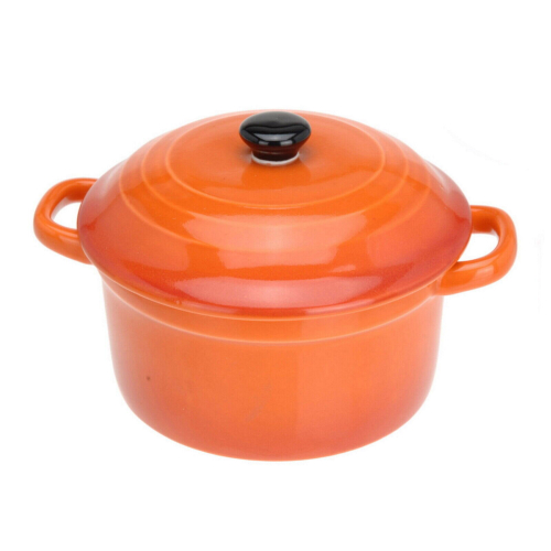 Teglia in porcellana con coperchio 300 ml 2