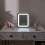 Costway Makeup Vanity Mirror Multi-occasion 3 Color LED Mirror with Smart Touch Control 2