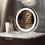Casart Makeup Vanity Mirror 3 Color Dimmable LED Lighted Round Mirror with Smart Touch 1