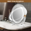 Casart Makeup Vanity Mirror 3 Color Dimmable LED Lighted Round Mirror with Smart Touch 6