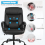 Costway Executive Office Chair 6 Point Massage 360° Swivels Adjustable High Back w/ Armrest 7