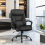 Costway Executive Office Chair 6 Point Massage 360° Swivels Adjustable High Back w/ Armrest 1