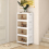 Casart 4 Pack Stackable Storage Cabinet Folding Home Organizer Lockable Wheels 78 Gal 7