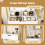 Casart 3 IN 1 Vanity Dressing Table Set Book Storage Shelf Ladder Desk Cushioned Stool 5