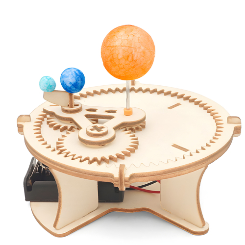 3D Wooden DIY electric solar system model  science jigsaw Puzzle 1