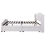 Upholstered Bed with 2 Drawers and Headboard with Pull Point Rivets 6