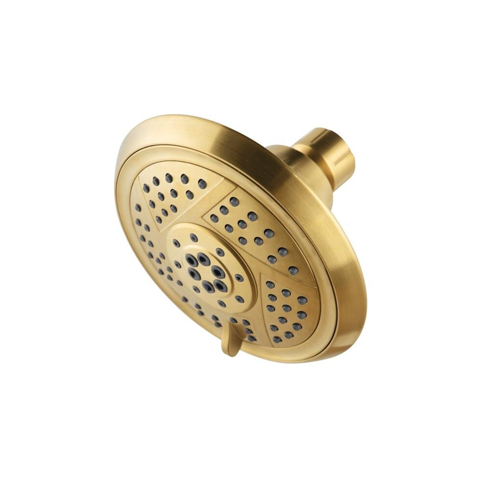 5 In. Vilbosch 5-Function Shower Head - Brushed Brass 780475836846