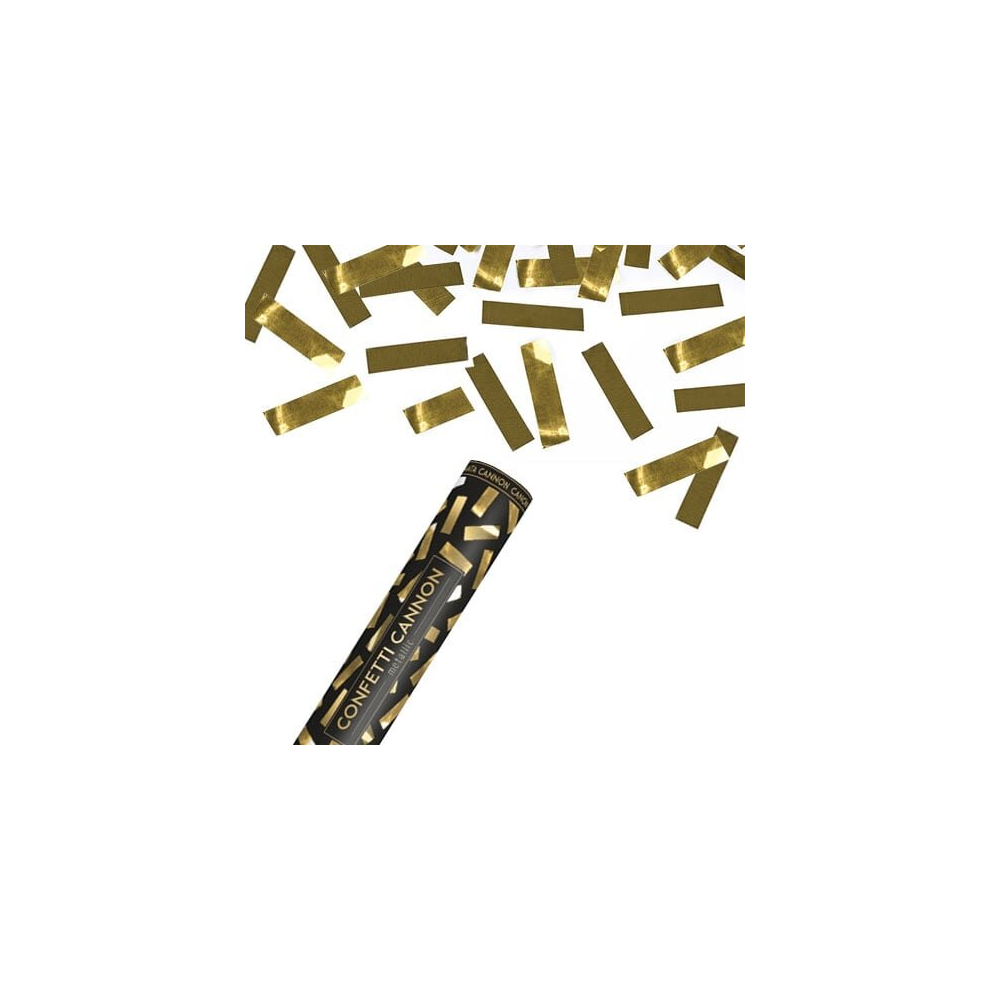 Gold Metallic Extra Large Confetti Cannon 80cm