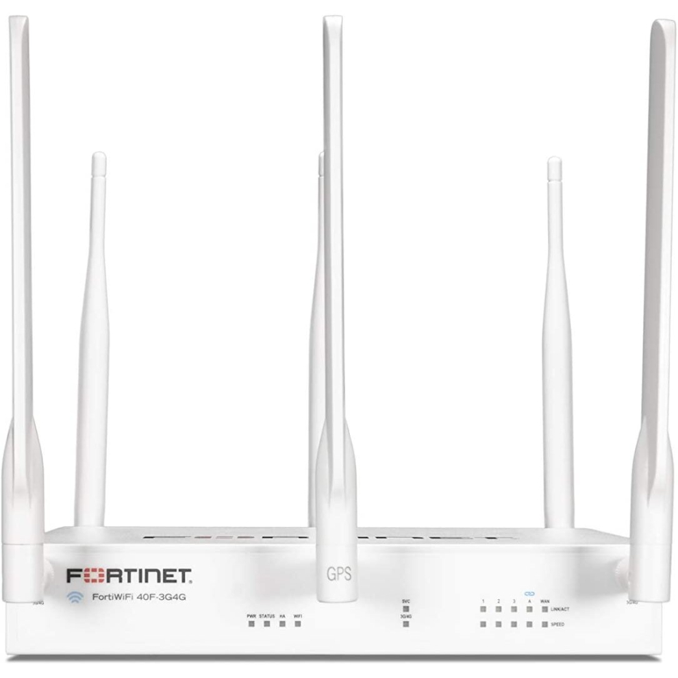 Fortinet Fortigate Fortiwifi Fwf-40F-3G4g 5 X Ge Rj45 Ports 1 Wan Port 842382180235